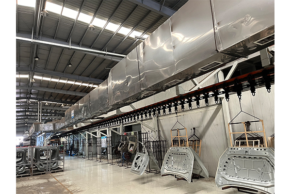 PVC Glue Coating And Drying Processing