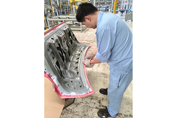 PVC Glue Coating And Drying Processing
