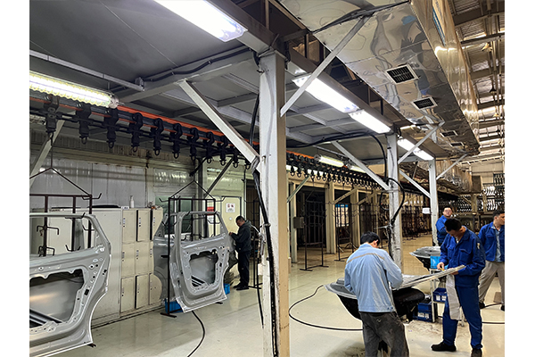 PVC Glue Coating And Drying Processing